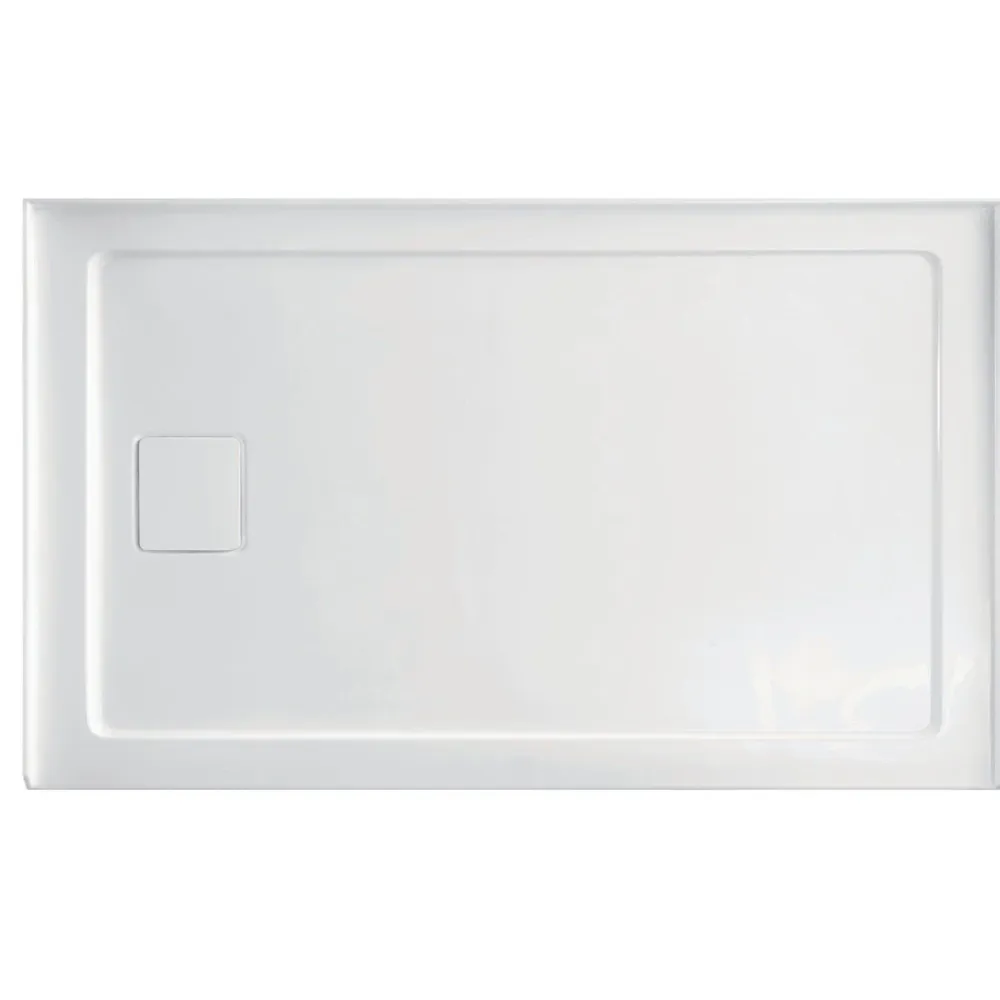 Base de douche rectangulaire avec drain à gauche 60 x 36 x 3 po