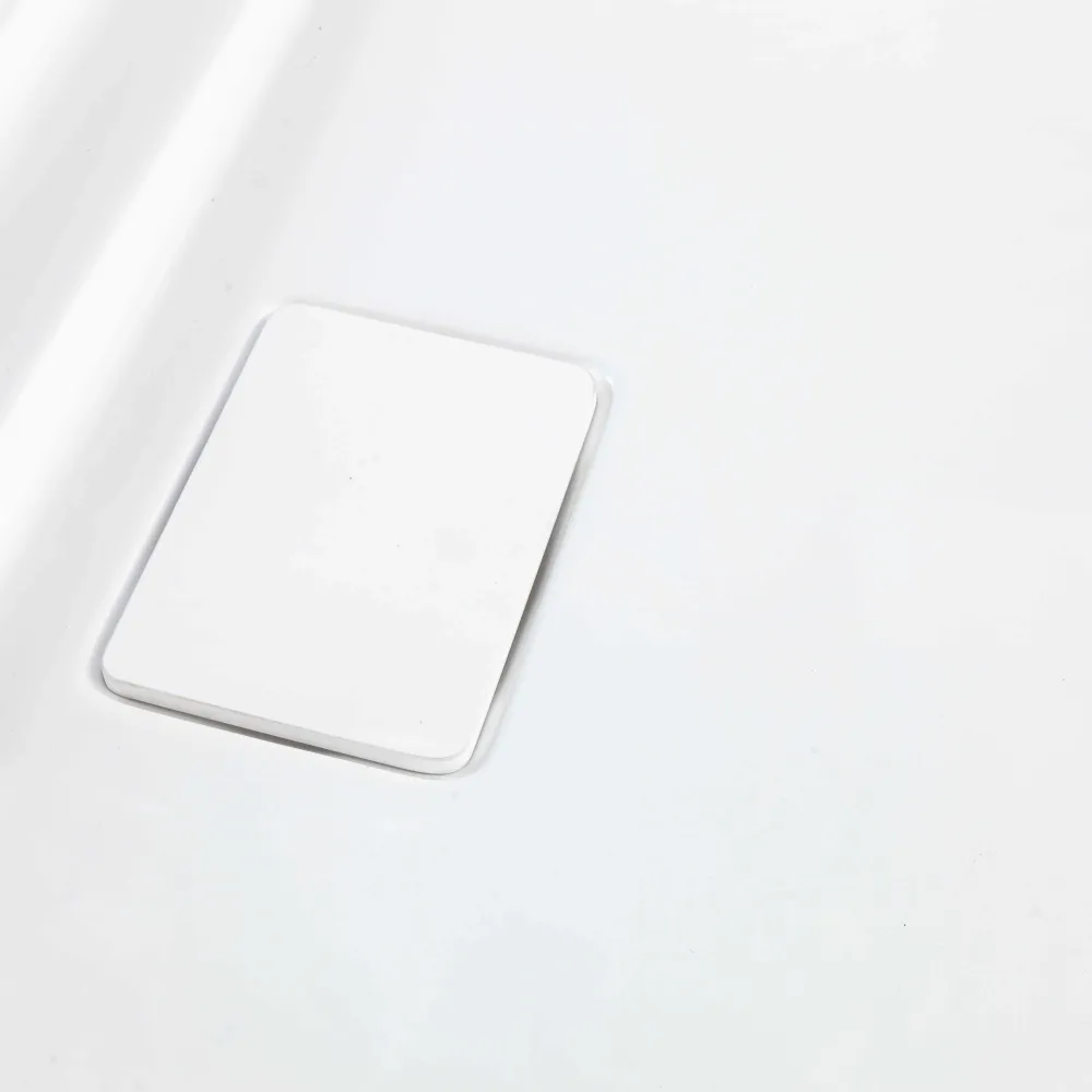 Base de douche rectangulaire avec drain à gauche 60 x 36 x 3 po