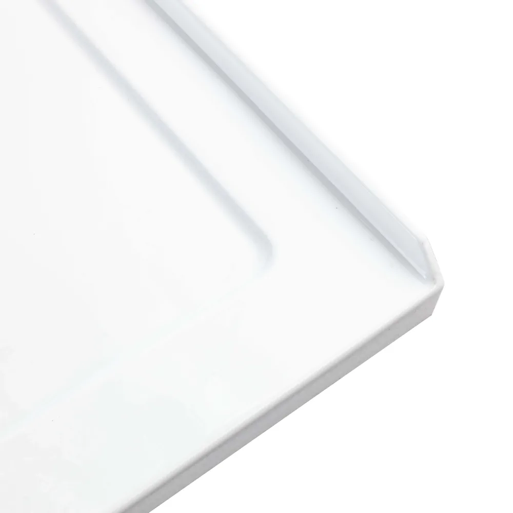 Base de douche rectangulaire gauche 48x32x3 po