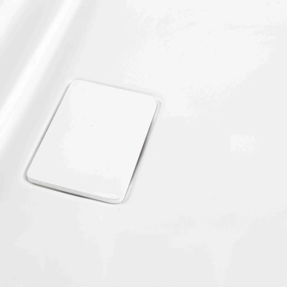 Base de douche rectangulaire gauche 48x32x3 po