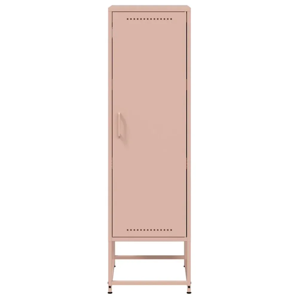 Buffet bahut commode armoire meuble de rangement organisateur cuisine salle de séjour salon haut 36 x 39 x 123 cm acier Ro...