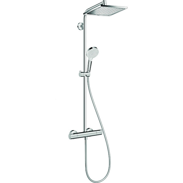 Colonne de douche Crometta E - mitigeur thermostatique - HANSGROHE