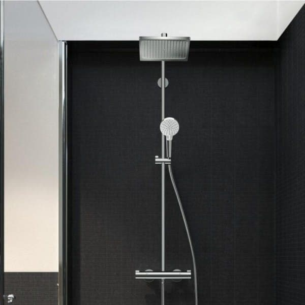 Colonne de douche Crometta E - mitigeur thermostatique - HANSGROHE