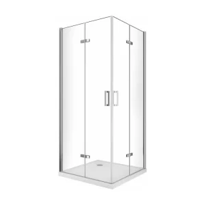 Douche pour installation angulaire duo avec ouverture pliante - 75 (72,5-74) X 85 (82,5-84)