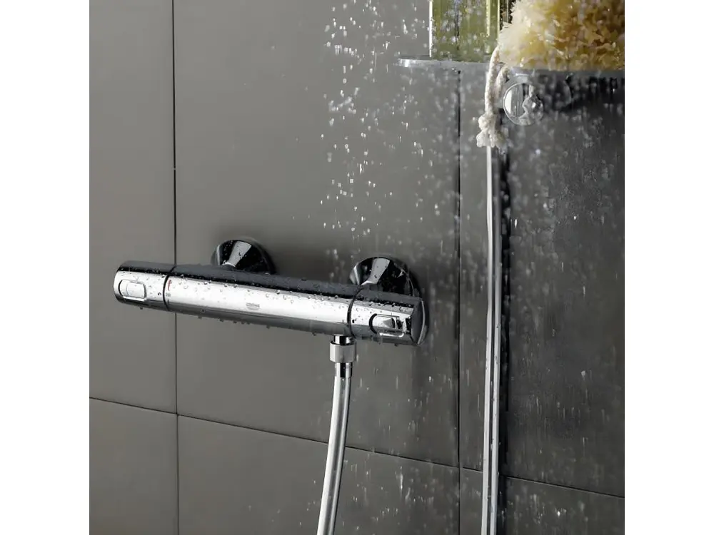 GROHE Colonne de douche avec mitigeur thermostatique Vitalio Joy System 210 Quickfix