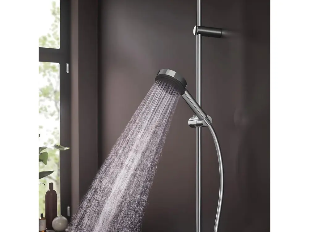 HANSGROHE Douchette à main 105 1jet EcoSmart 9l/min chromé Pulsify Installation Rapide
