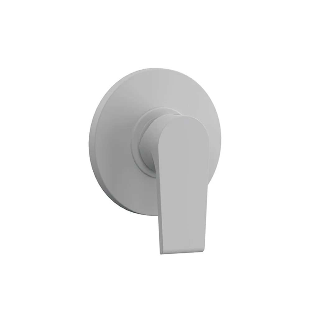 Kit mélangeurs lavabo, bidet et douche Rubinetterie Mariani ligne Artic Blanc Mat avec vidage
