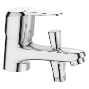 Mitigeur bain douche JACOB DELAFON Scoop chromé Finition Noir Mat