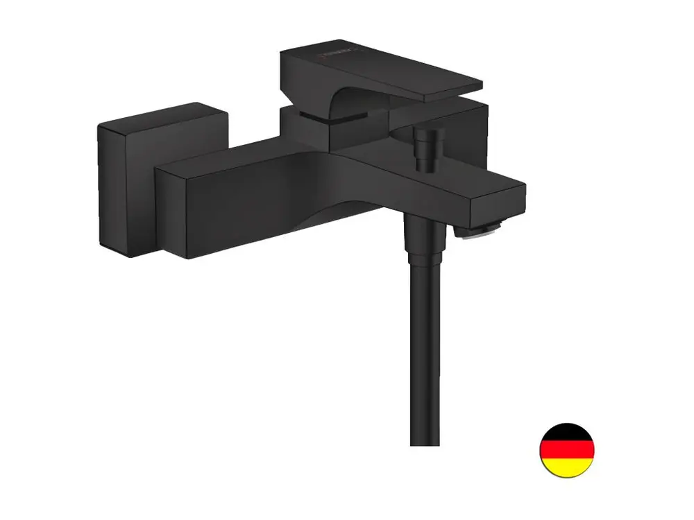 Mitigeur bain douche mécanique HANSGROHE Metropol noir mat Finition Noir Mat