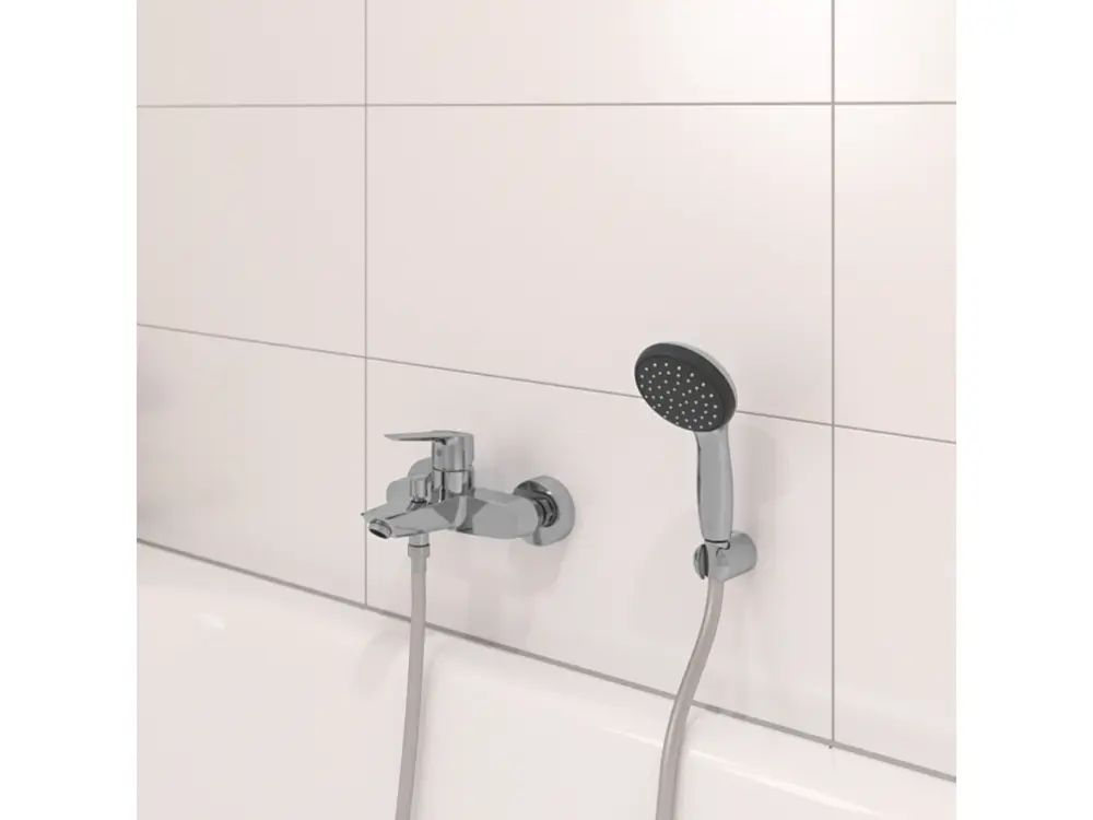 Mitigeur bain douche mécanique mural GROHE Quickfix Start 2021 + microfibre