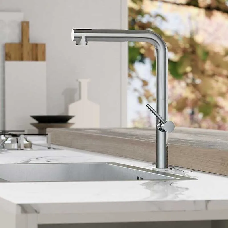Mitigeur de cuisine avec douchette extractible Paffoni Chef CH985CR