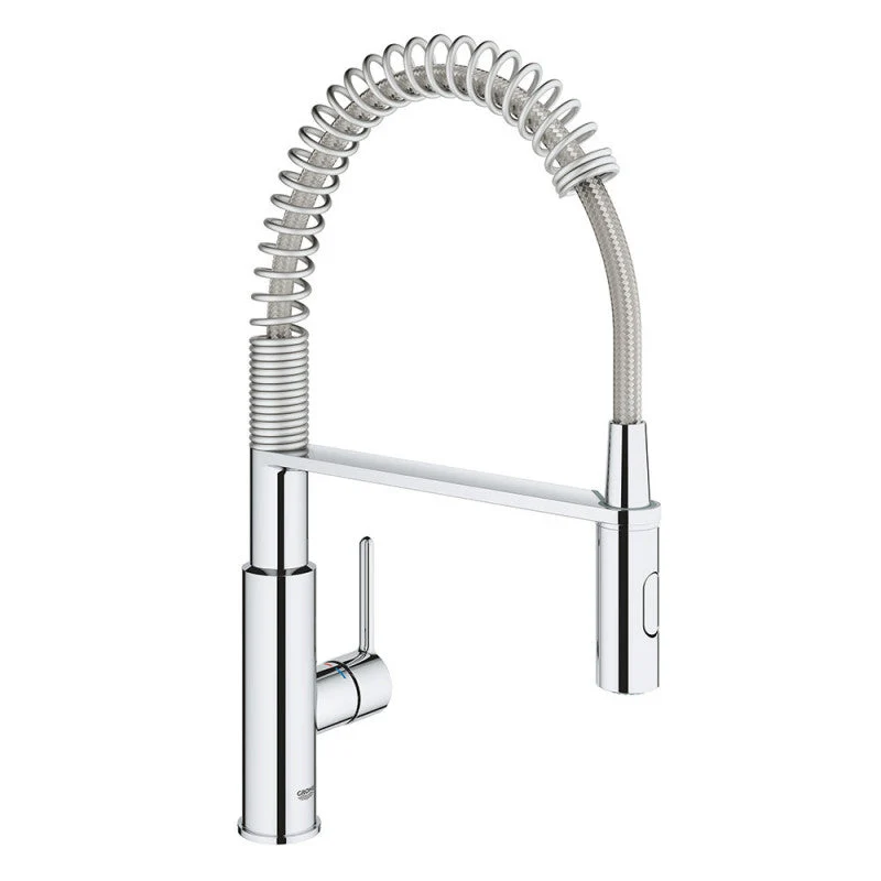 Mitigeur évier GET 360° GROHE 30361000 - col de cygne professionnel - douchette déclipsable - chromé