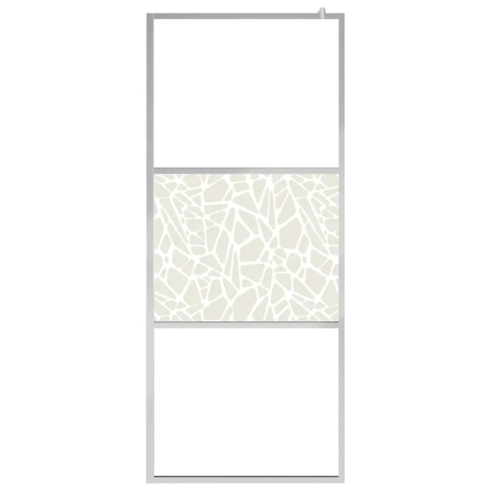 Paroi de douche à l'italienne à verre ESG salle de bain pierre 90x195 cm 02_0002128