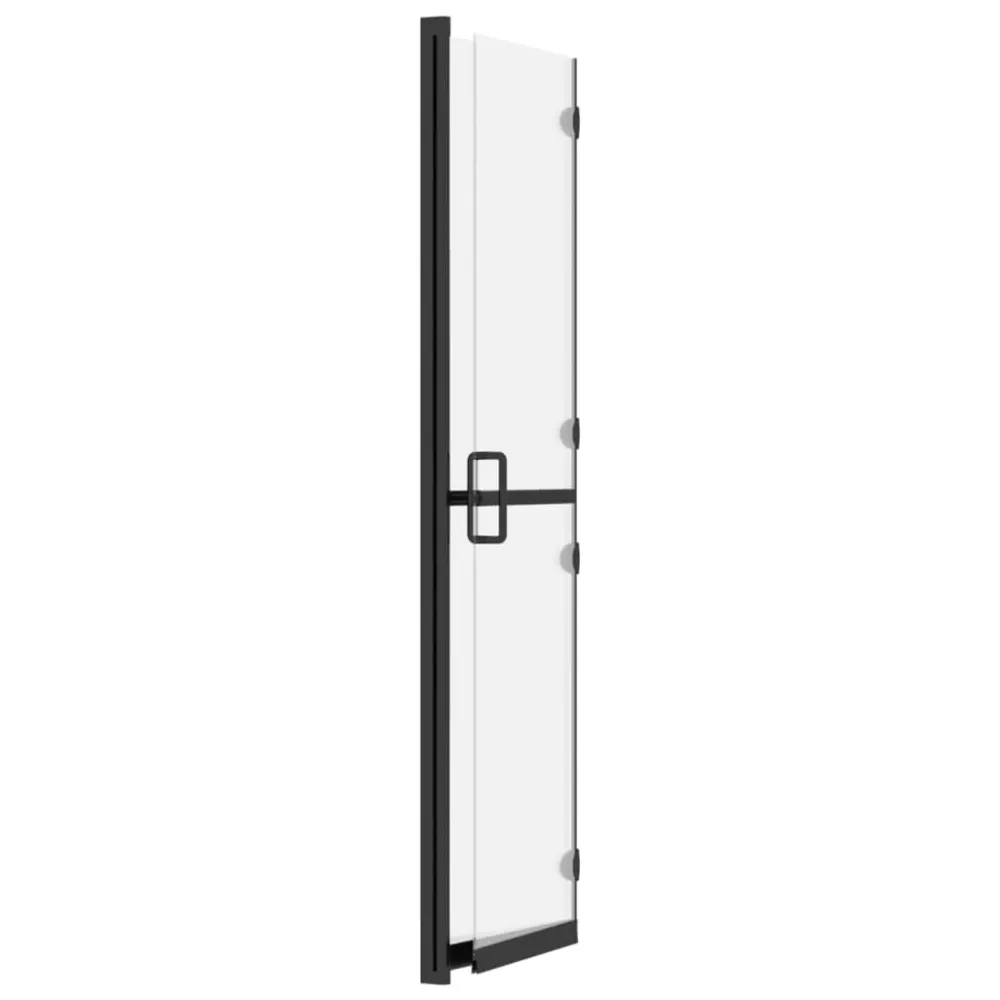 Paroi de douche pliable cloison de baignoire accessoire de salle de bain cloison de douche maison intérieur verre ESG 120x...