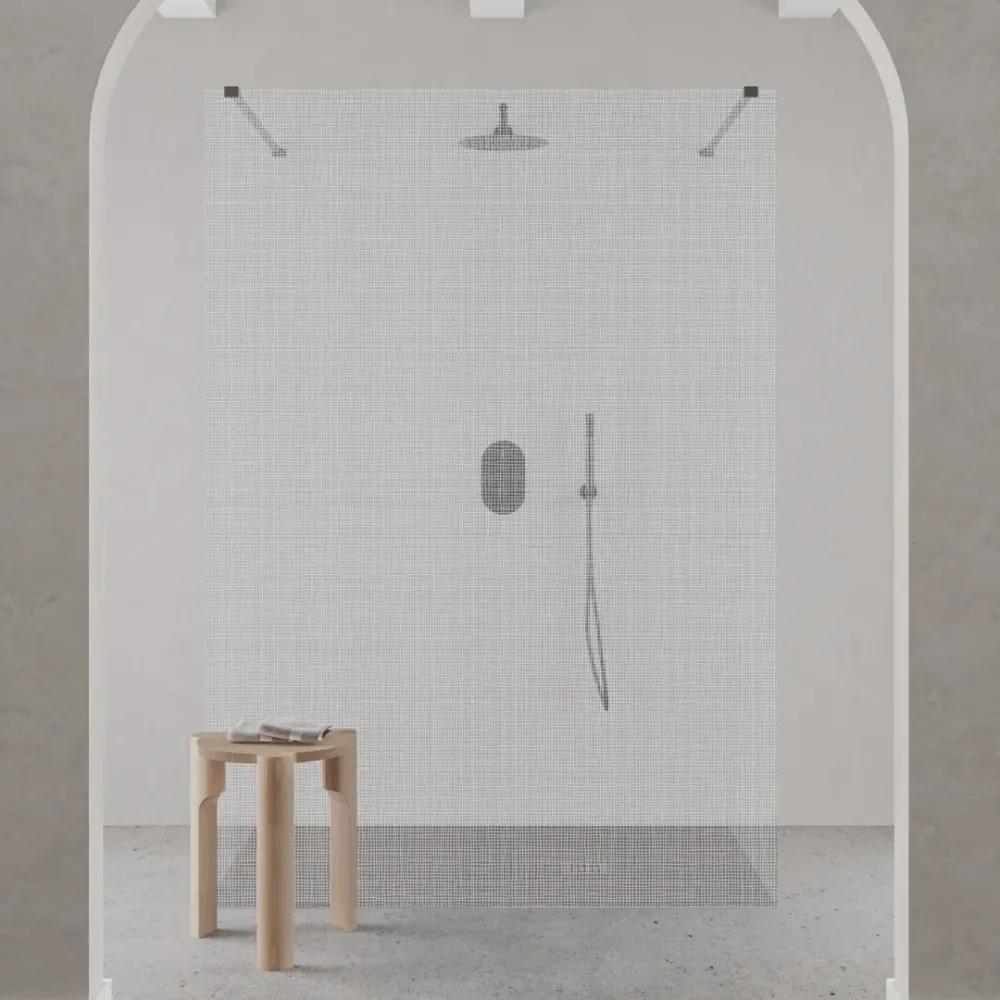 Paroi de douche UNIQUE DECOR FABRIC 1