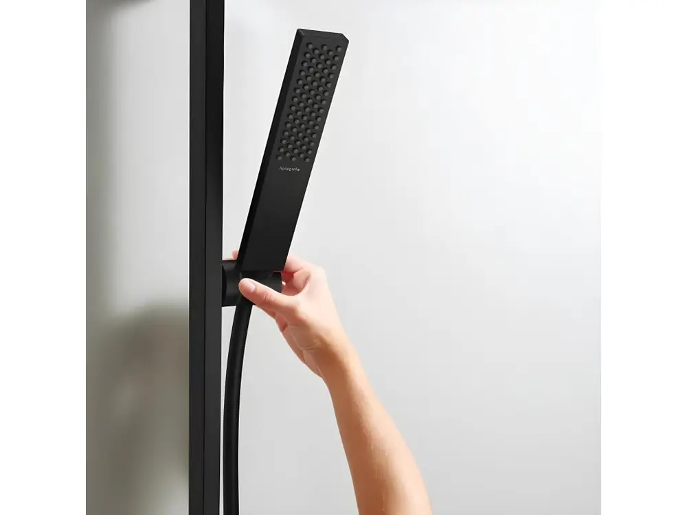 Pommeau de douche HANSGROHE Pulsify E 100 EcoSmart noir mat