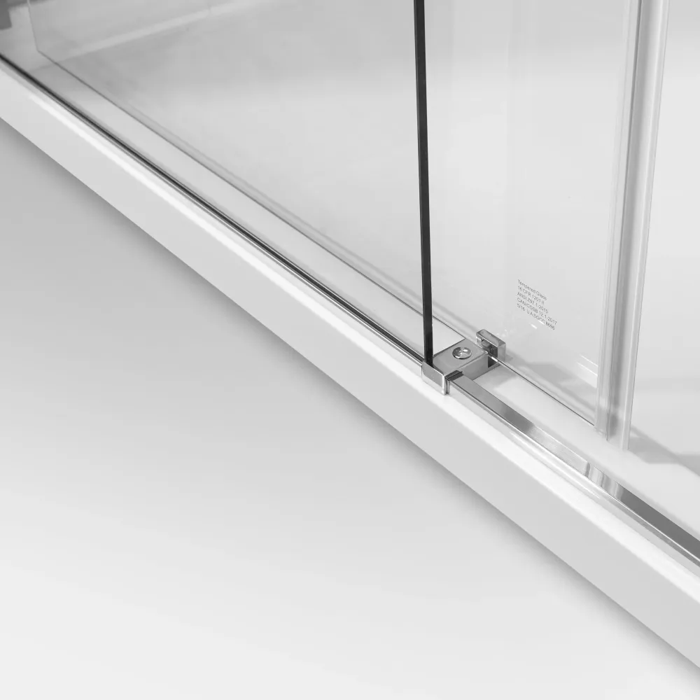 Porte de douche L48 x H78 po Tube plat