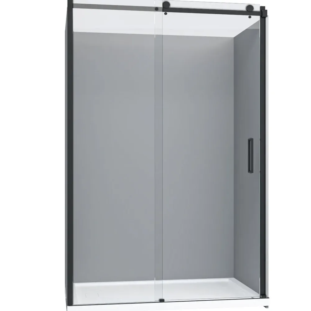 Porte de douche L60 x H78 po Tube plat