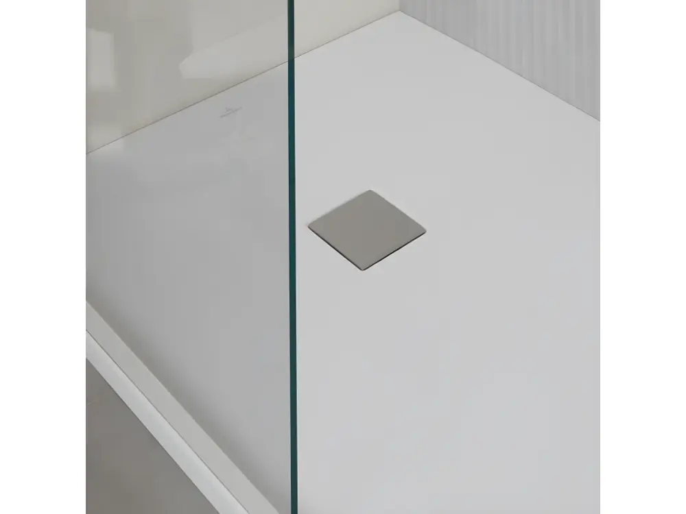 Receveur 140 x 100 VILLEROY ET BOCH Planeo acrylique rectangle nature gris