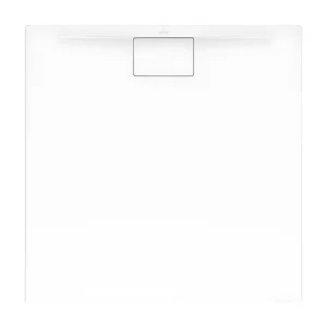 Receveur antidérapant 150 x 100 VILLEROY ET BOCH Architectura Metalrim acrylique rectangle star blanc pur