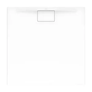Receveur antidérapant 160 x 90 VILLEROY ET BOCH Architectura Metalrim acrylique rectangle edelweiss