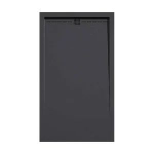Receveur de douche Anthracite, finition Ardoise Stone CACH, grille de couleur - 190 x 90 cm