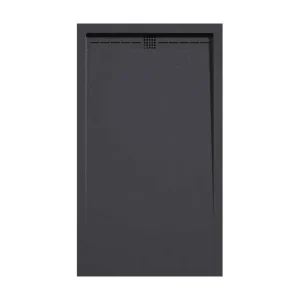 Receveur de douche Anthracite, finition Ardoise Stone CACH, grille de couleur - 210 x 90 cm