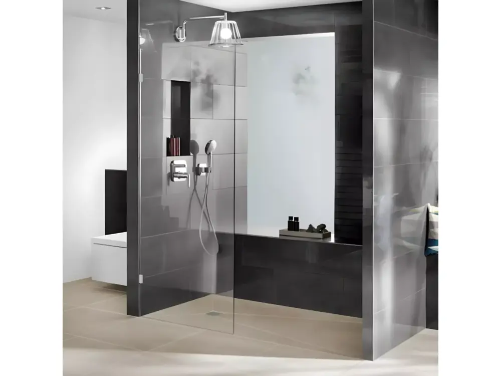 Receveur de douche à carreler 140 x 90 WEDI Fundo Primo rectangle écoulement excentré + kit d'étancheité