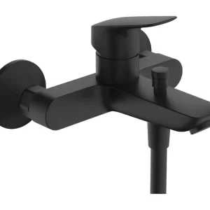 Robinet à détection Mitigeur bain douche mécanique HANSGROHE Logis noir mat