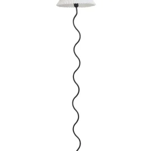 Douille à baïonnette Staande lamp metaal zwart/wit JIKAWO