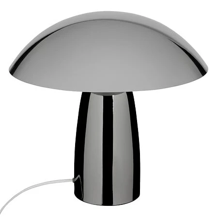 Lampe champignon haut 34 cm argent | Dimmable |