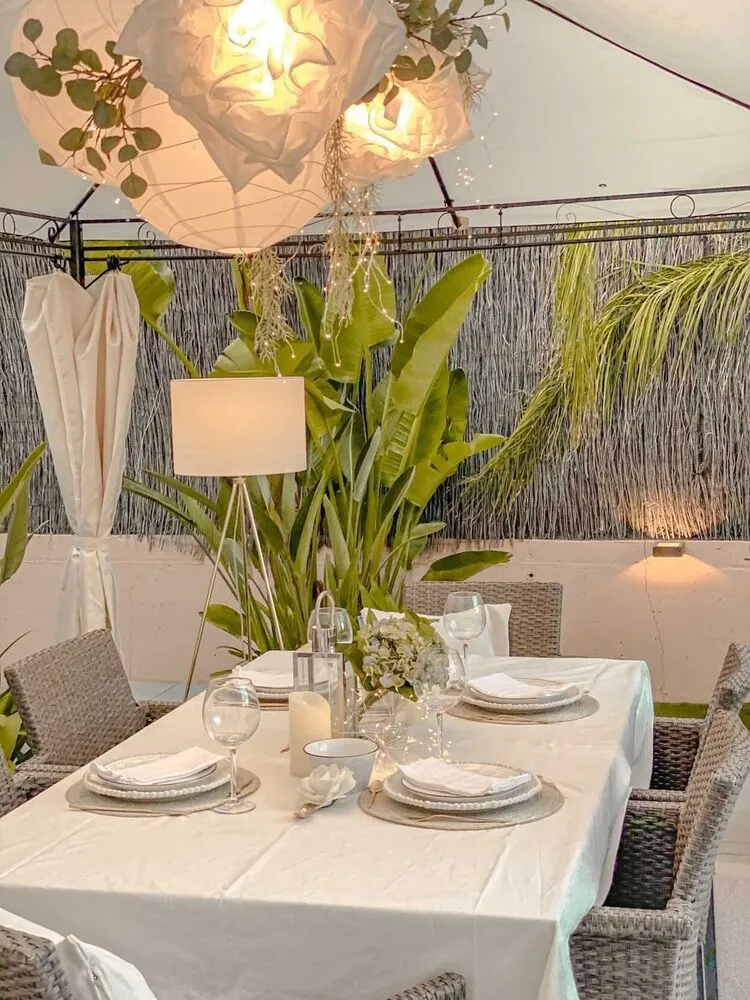 Staande lamp zilver VISTULA | Dimmable |