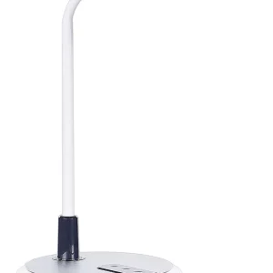 Tafellamp LED zilver/wit COLUMBIA avec capot de protection