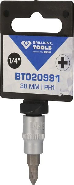 Brilliant Tools Douille cruciforme 1/4" PH PH1 BT020991 obtenir à bas prix