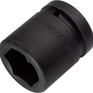 Choc Hazet douille tournevis machine hexagonale carré creux 25 mm (1 pouce) profil hexagonal externe 34 mm 1100S-34 prendr...