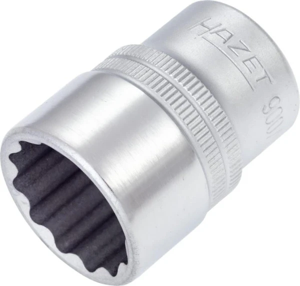 Douille Hazet Bi-Hex carré creux 125 mm (1/2") profil de traction extérieur duo hexagonal 7/8" 900AZ-7/8...