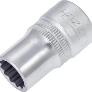 Douille Hazet double hexagonale carré creux 125 mm (1/2") profil de traction extérieur deux fois hexagonal 1/2&am...