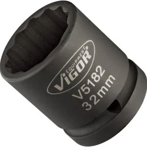Douille pour boulonneuse VIGOR carré creux 20 mm (3/4 pouce) profil extérieur double six pans 32 mm V5182 acquérir à bas prix