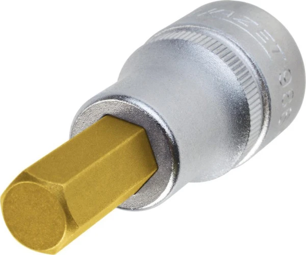 Douille de tournevis Hazet carré creux 125 mm (1/2") profil de douille hexagonale 5/16" 986A-5/16 prendr...