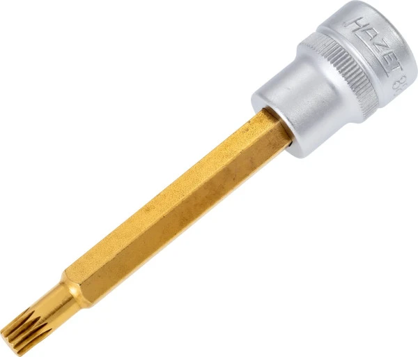 Douille tournevis Hazet carré creux 10 mm (3/8 pouce) profil interne multident XZN M6 8808LG-6 se fournir à bas prix