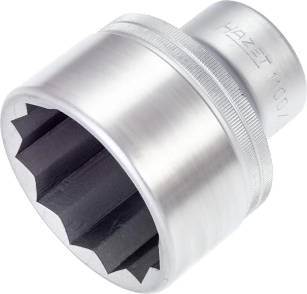 Embout pour clé à douille Hazet double hexagonal carré creux 25 mm (1 pouce) profil externe double hexagonal 60 mm 1100Z-6...