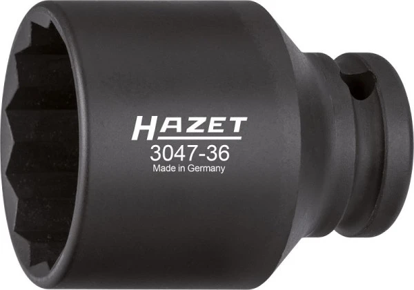Impact Hazet douille tournevis machine double hexagone carré creux 125 mm 36 mm 3047-36 commander à bas prix