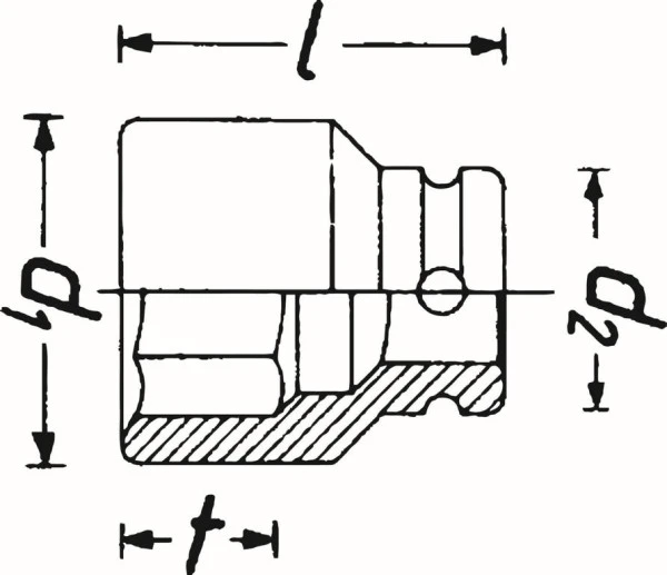 Impact Hazet douille tournevis machine double hexagone carré creux 125 mm 36 mm 3047-36 commander à bas prix