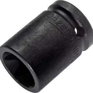 Impact Hazet douille tournevis machine TORX® carré creux 125 mm (1/2 pouce) profil extérieur TORX® E24 900S-E24 se procure...