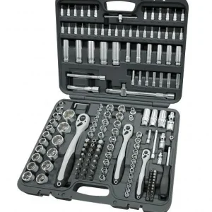 Jeu de douilles Boxo 1/4" 3/8" et 1/2" 172 pièces UE : 2 pièces BC031-172 prendre à bas prix