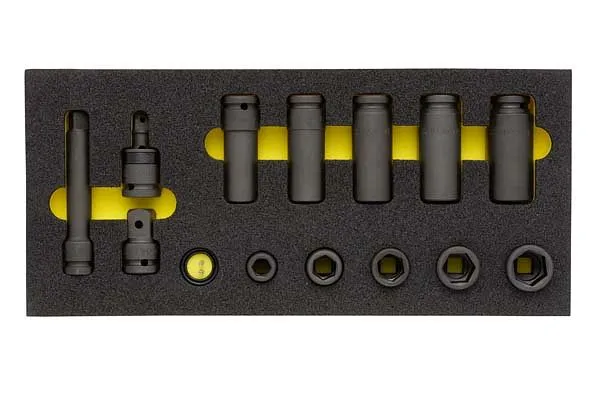 Jeu de douilles de puissance ELORA Impact 1/2 " hexagone 17 pièces OMS-24 0000412401000 prendre à bas prix