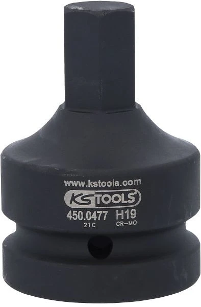 KS Tools Douille à chocs 1" à six pans creux courte 19 mm 450.0477 prendre à bas prix