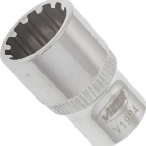 VIGOR Insert de clé à douille multiprofil carré creux 63 mm (1/4 pouce) multiprofil 11 mm lot de 10 V1984 commander à bas...