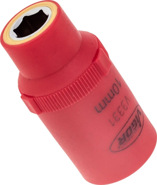 VIGOR Insert de clé à douille VDE carré creux 125 mm (1/2 pouce) profil à six pans extérieurs 10 mm V3331 magasiner à bas...