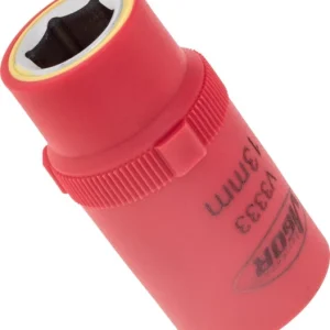 VIGOR Insert de clé à douille VDE carré creux 125 mm (1/2 pouce) profil à six pans extérieurs 13 mm V3333 magasiner à bas...